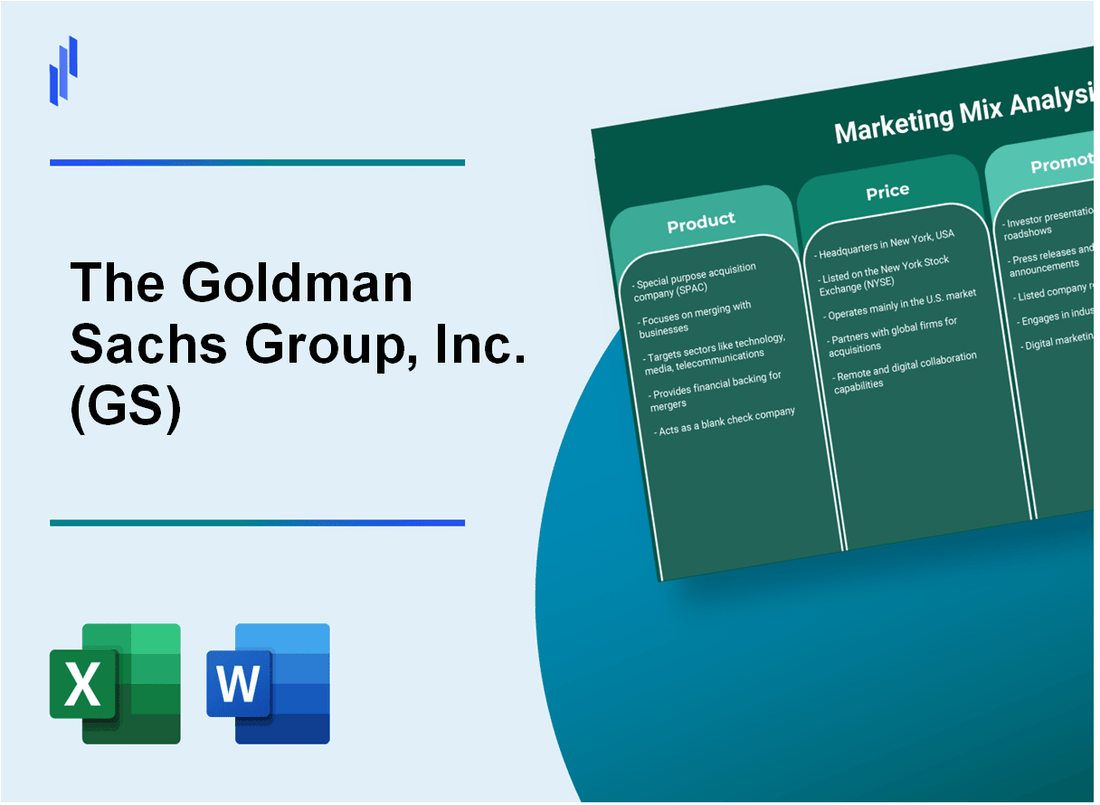 Marketing Mix Analysis of The Goldman Sachs Group, Inc. (GS)