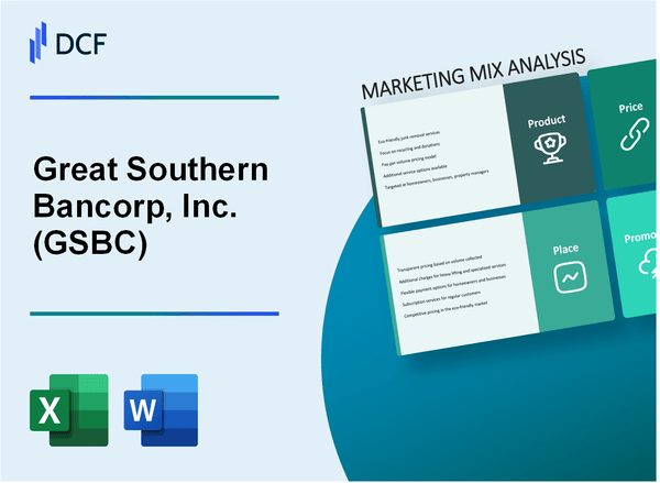 Great Southern Bancorp, Inc. (GSBC) Marketing Mix