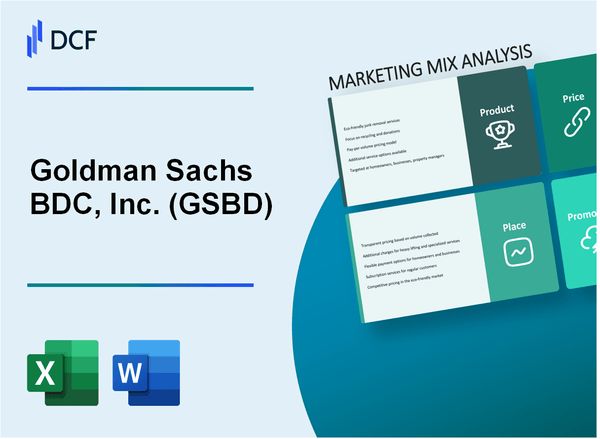 Goldman Sachs BDC, Inc. (GSBD) Marketing Mix