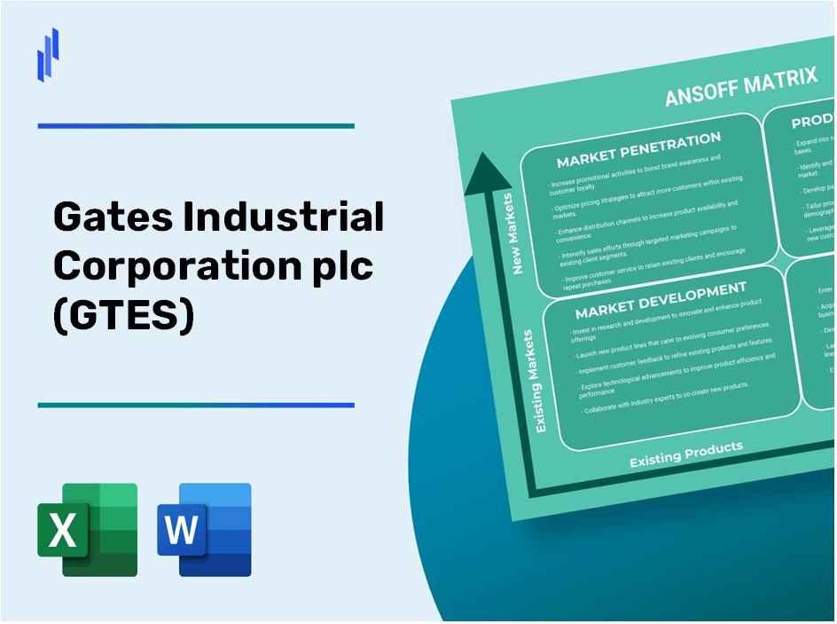 Gates Industrial Corporation plc (GTES) ANSOFF Matrix