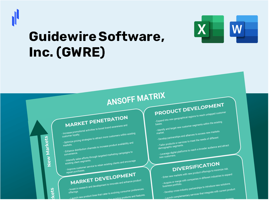 Guidewire Software, Inc. (GWRE) ANSOFF Matrix