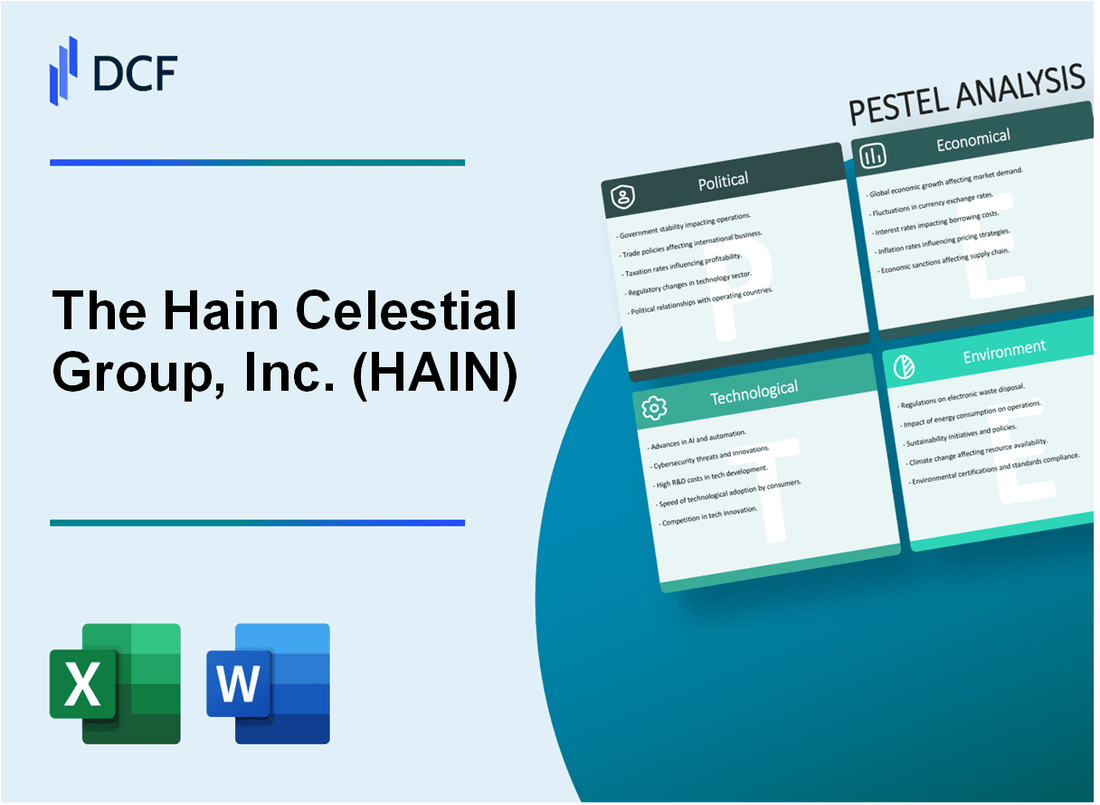 The Hain Celestial Group, Inc. (HAIN) PESTLE Analysis