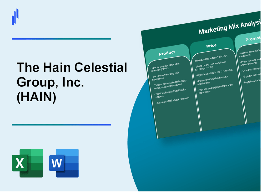 Marketing Mix Analysis of The Hain Celestial Group, Inc. (HAIN)