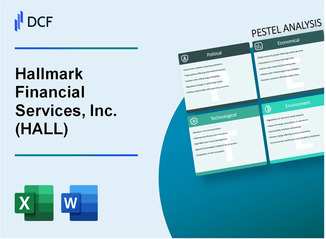 Hallmark Financial Services, Inc. (HALL) PESTLE Analysis