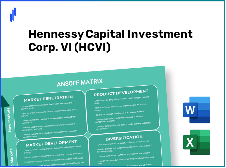 Hennessy Capital Investment Corp. VI (HCVI) ANSOFF Matrix