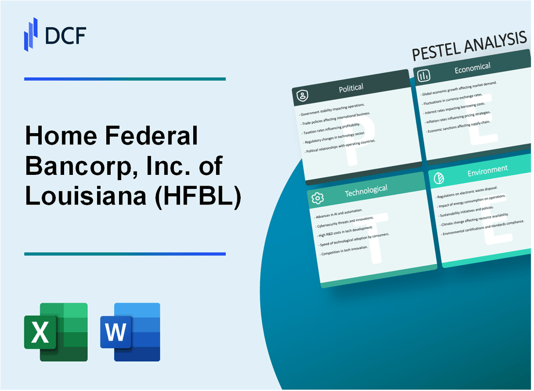 Home Federal Bancorp, Inc. of Louisiana (HFBL) PESTLE Analysis