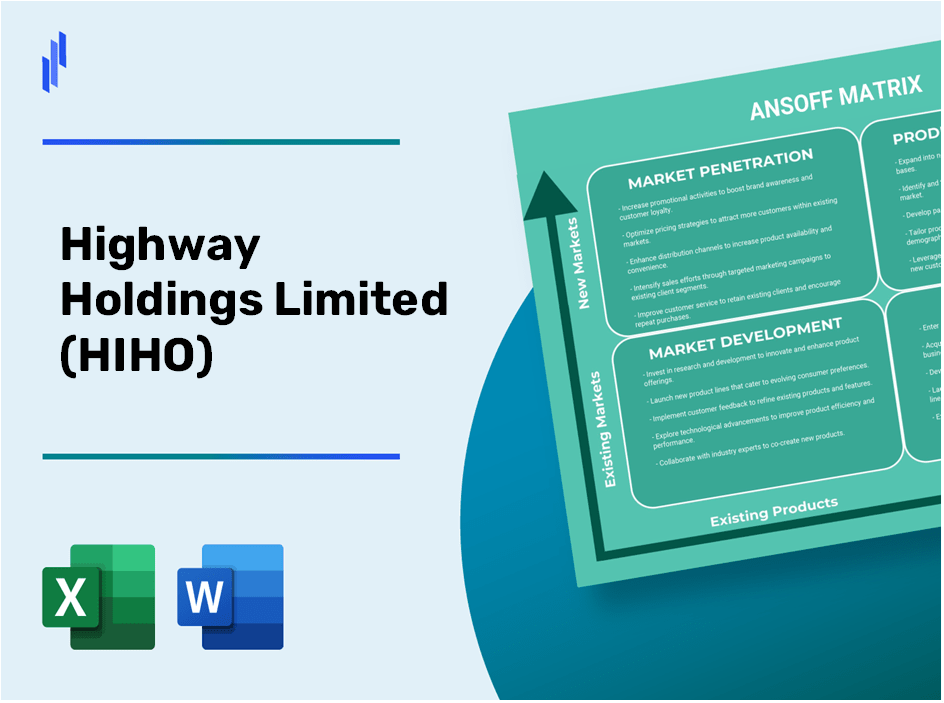 Highway Holdings Limited (HIHO) ANSOFF Matrix