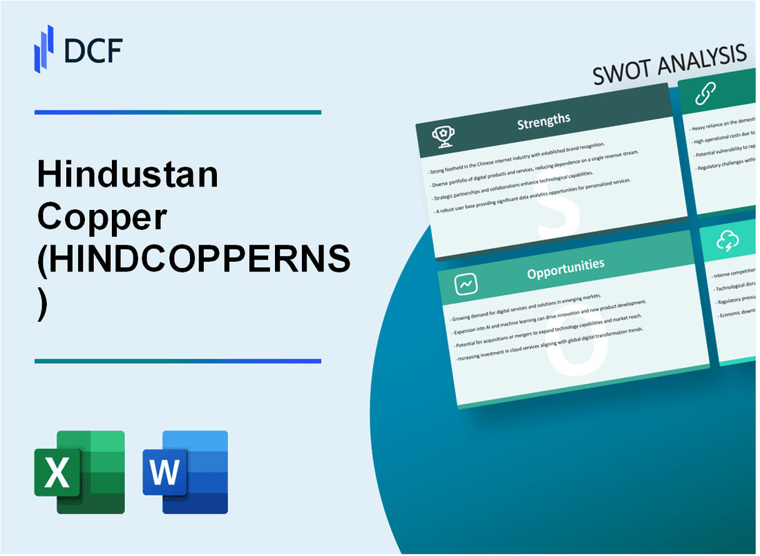 Hindustan Copper Limited (HINDCOPPER.NS): SWOT Analysis