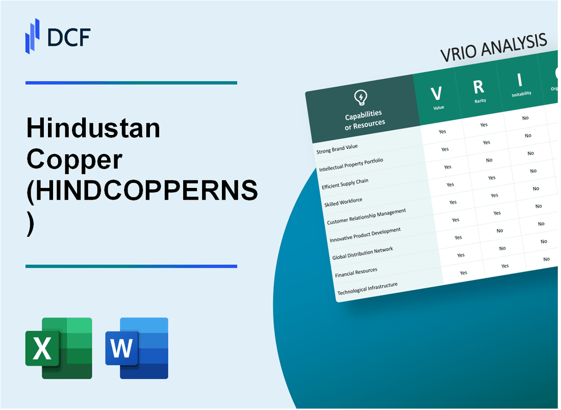 Hindustan Copper Limited (HINDCOPPER.NS): VRIO Analysis