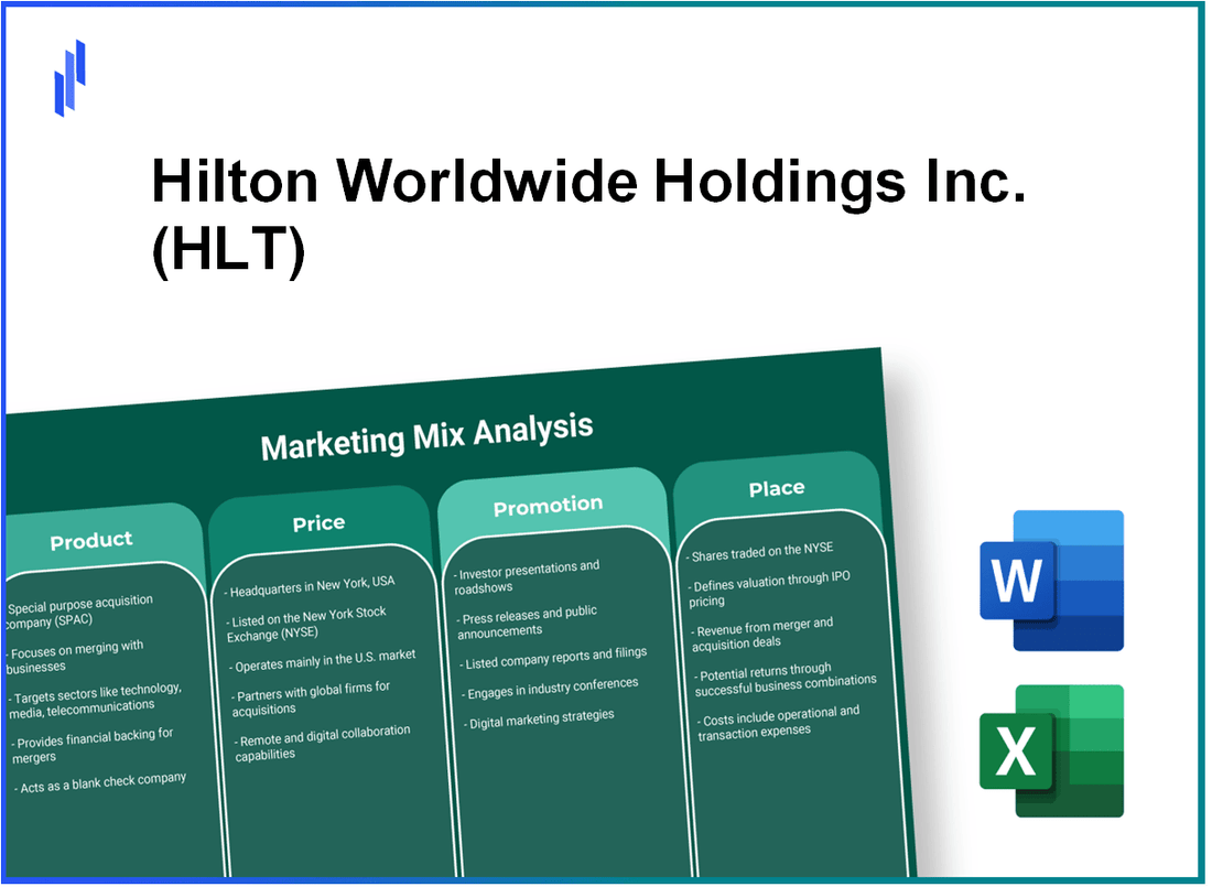 Marketing Mix Analysis of Hilton Worldwide Holdings Inc. (HLT)