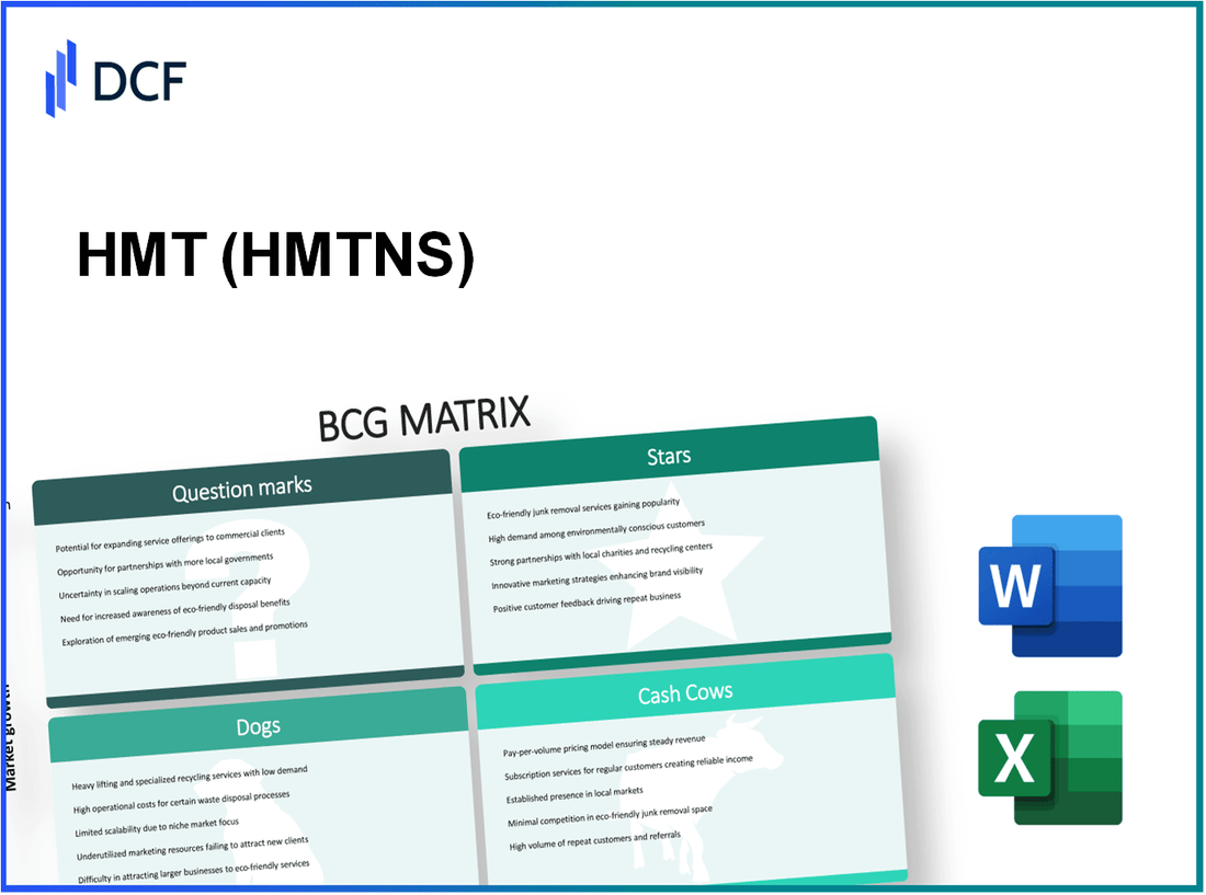 HMT Limited (HMT.NS): BCG Matrix