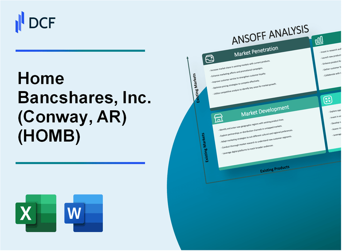 Home Bancshares, Inc. (Conway, AR) (HOMB)Ansoff Matrix