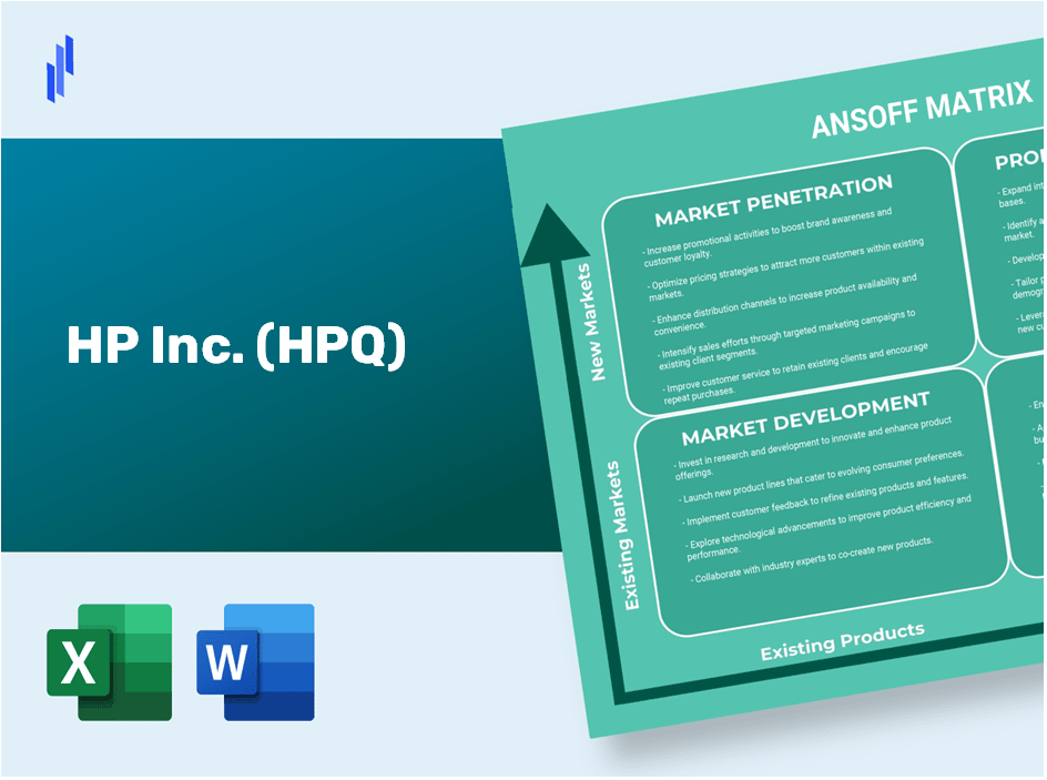 HP Inc. (HPQ)Ansoff Matrix