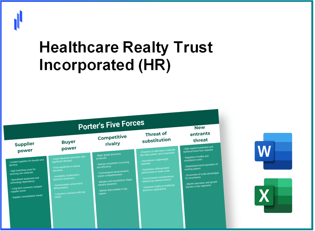 What are the Porter’s Five Forces of Healthcare Realty Trust Incorporated (HR)?