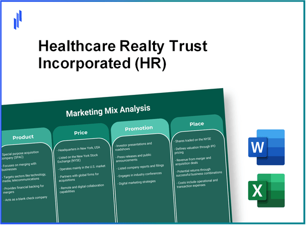 Marketing Mix Analysis of Healthcare Realty Trust Incorporated (HR)