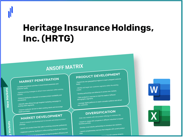 Heritage Insurance Holdings, Inc. (HRTG)Ansoff Matrix