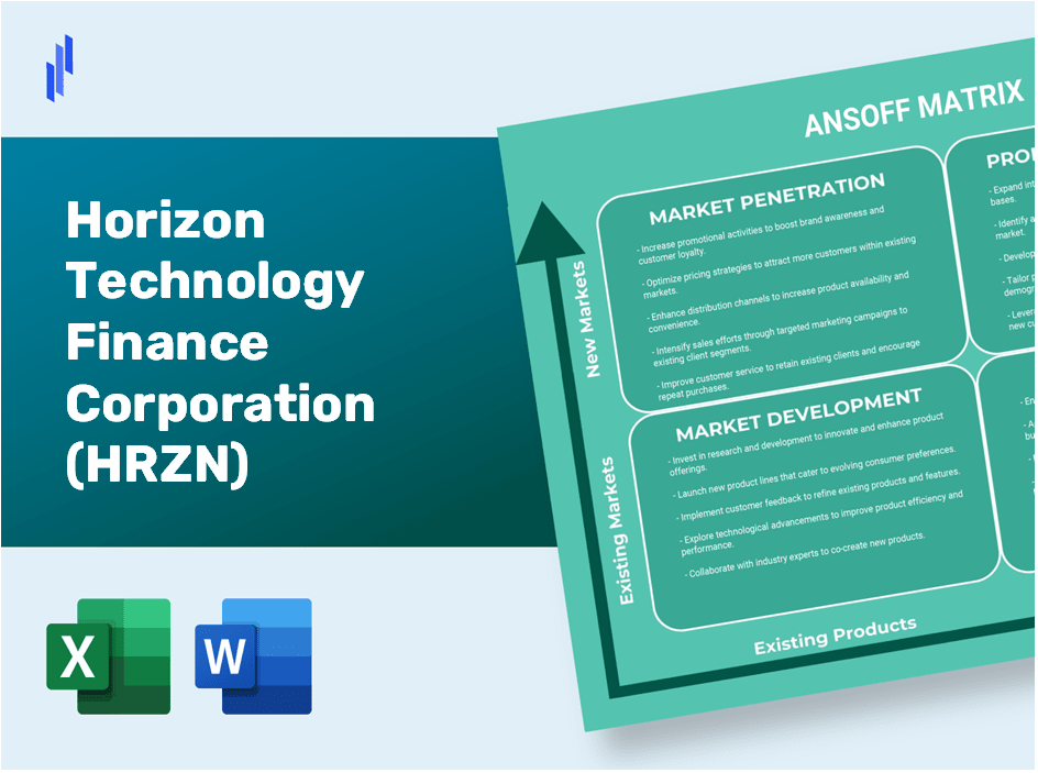 Horizon Technology Finance Corporation (HRZN)Ansoff Matrix