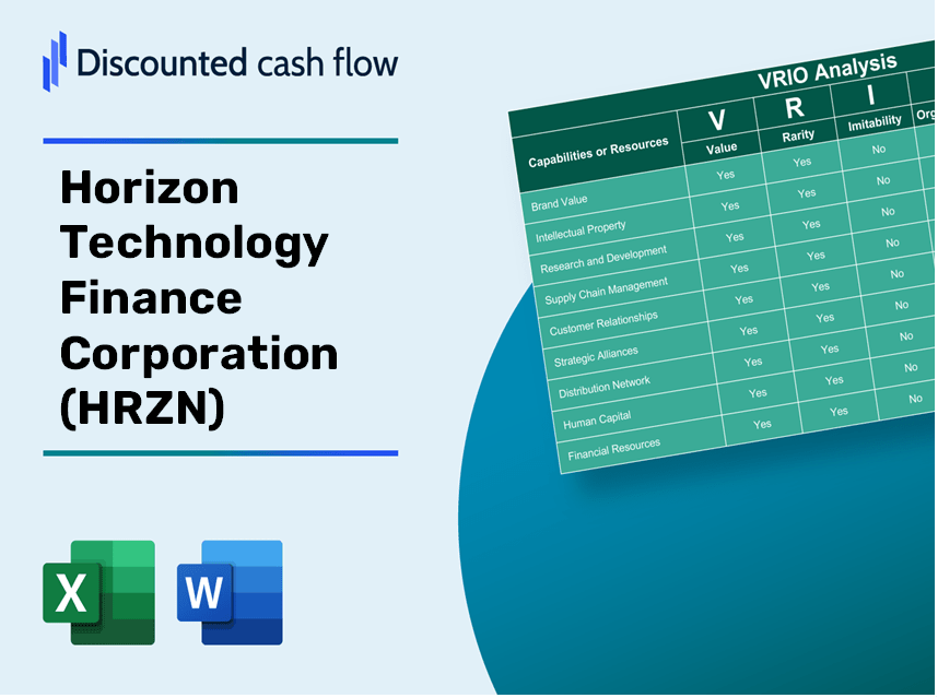 Horizon Technology Finance Corporation (HRZN) VRIO Analysis