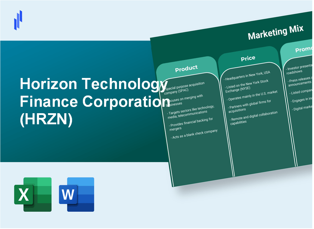 Marketing Mix Analysis of Horizon Technology Finance Corporation (HRZN)