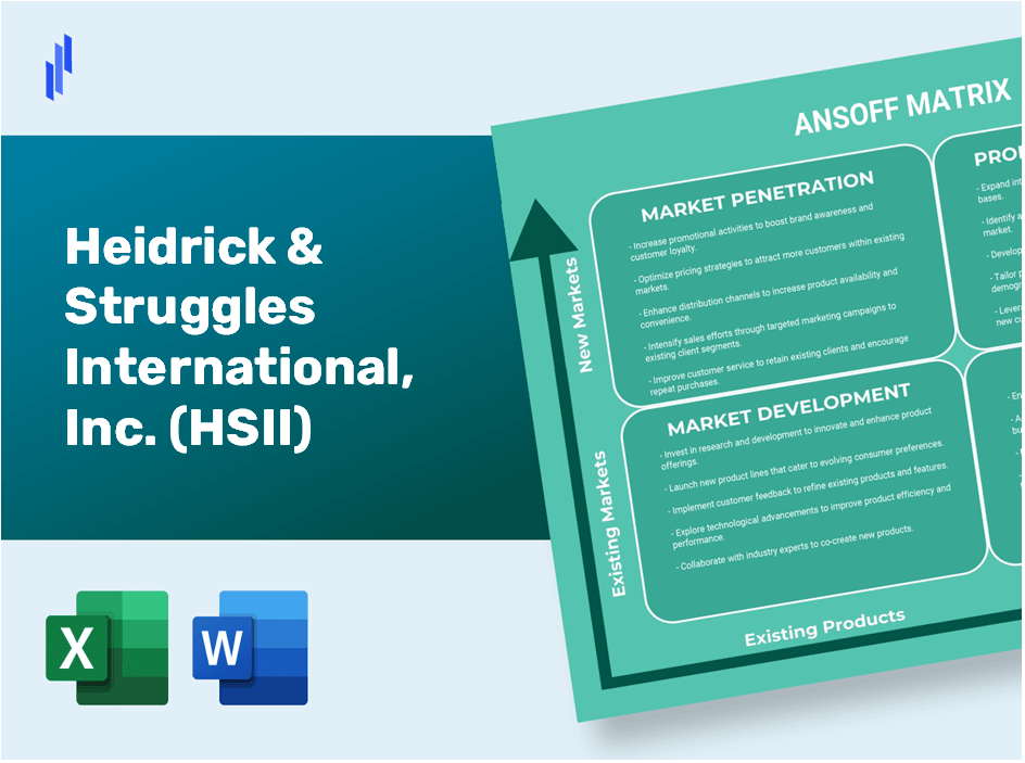 Heidrick & Struggles International, Inc. (HSII)Ansoff Matrix