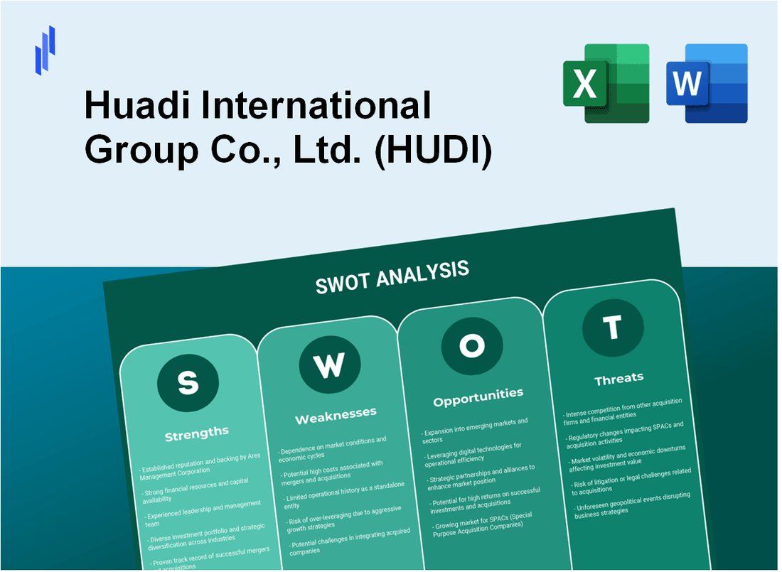 Huadi International Group Co., Ltd. (HUDI) SWOT Analysis