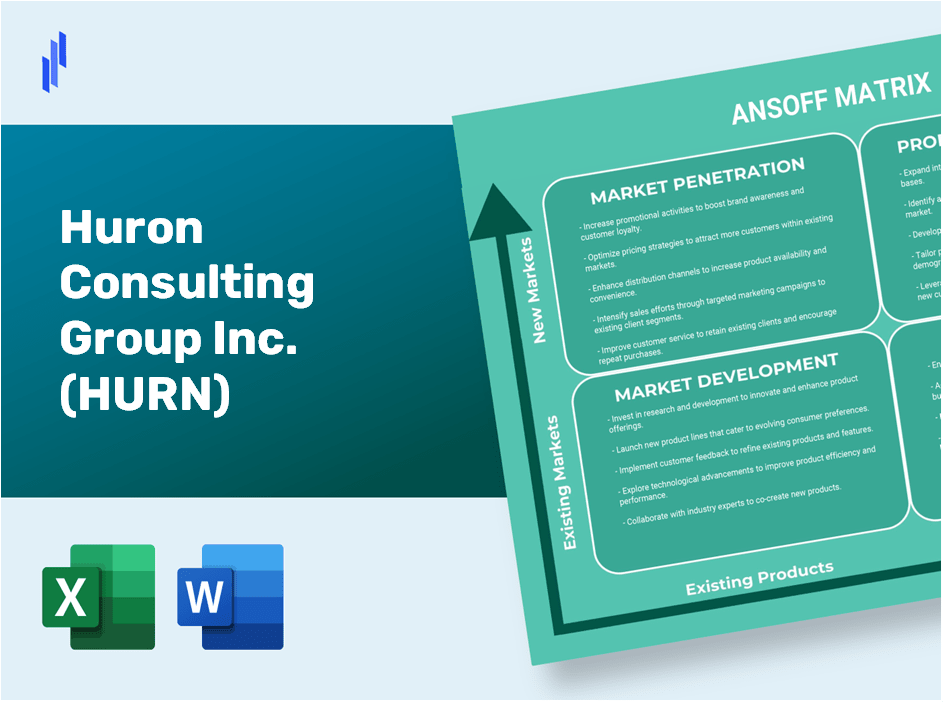 Huron Consulting Group Inc. (HURN) ANSOFF Matrix