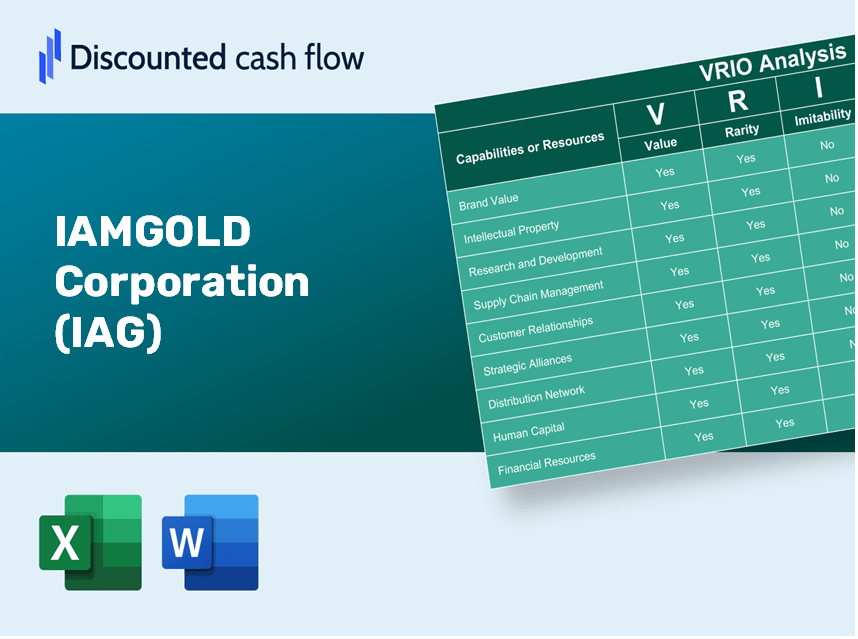 IAMGOLD Corporation (IAG): VRIO Analysis [10-2024 Updated]