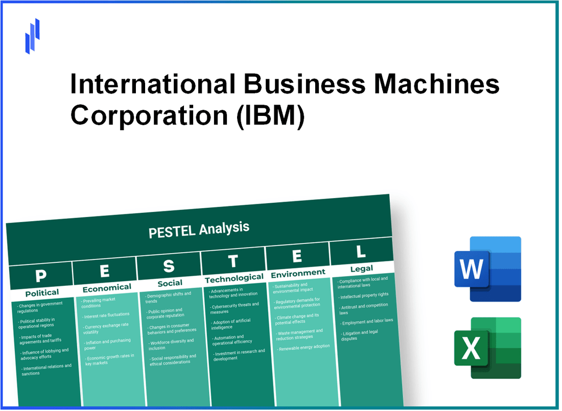 PESTEL Analysis of International Business Machines Corporation (IBM)