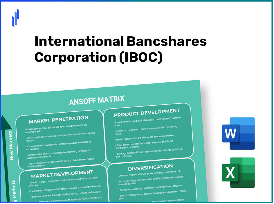 International Bancshares Corporation (IBOC) ANSOFF Matrix