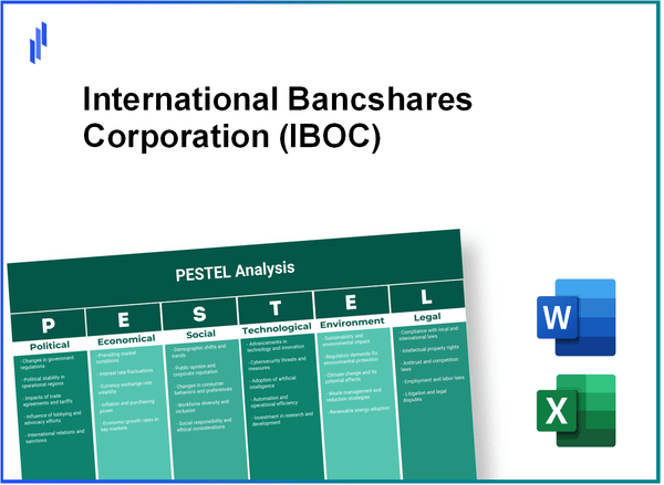 PESTEL Analysis of International Bancshares Corporation (IBOC)