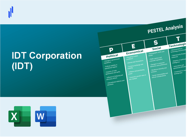 PESTEL Analysis of IDT Corporation (IDT)