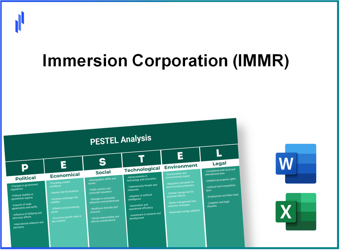 PESTEL Analysis of Immersion Corporation (IMMR)