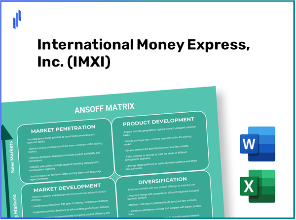 International Money Express, Inc. (IMXI)Ansoff Matrix