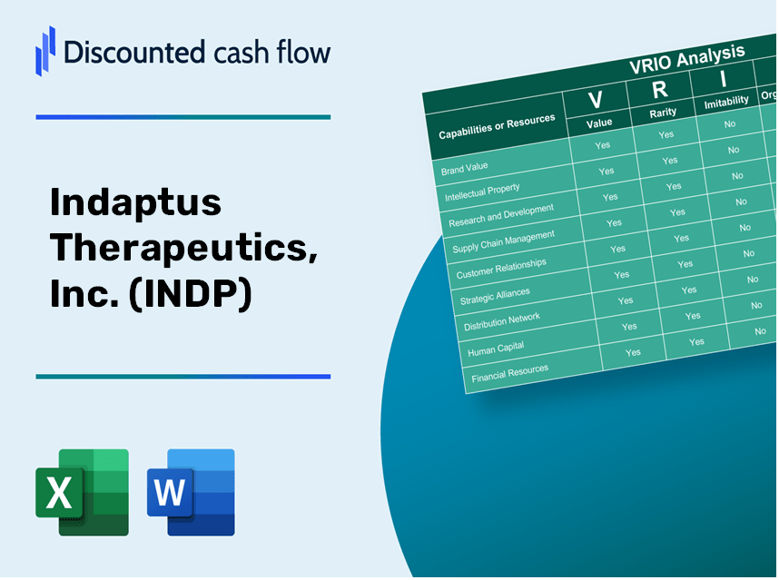 Indaptus Therapeutics, Inc. (INDP): VRIO Analysis [10-2024 Updated]