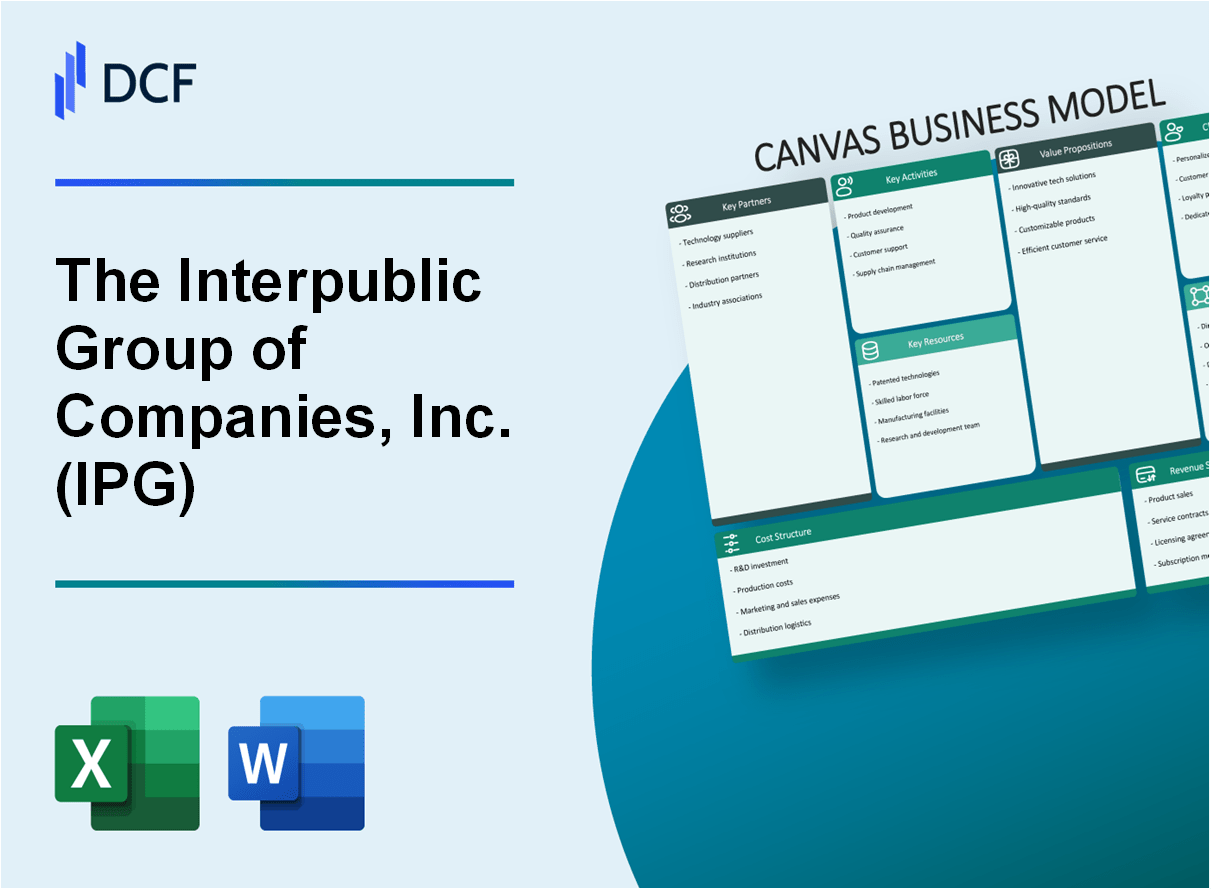 The Interpublic Group of Companies, Inc. (IPG): Business Model Canvas ...