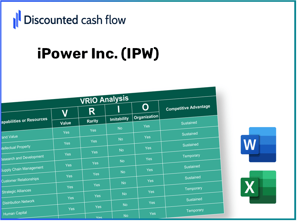 iPower Inc. (IPW): VRIO Analysis [10-2024 Updated]