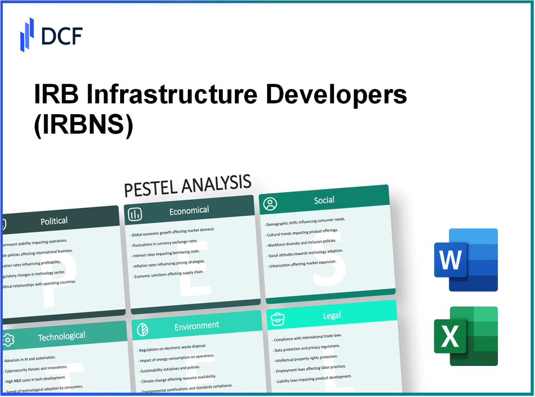 IRB Infrastructure Developers Limited (IRB.NS): PESTEL Analysis