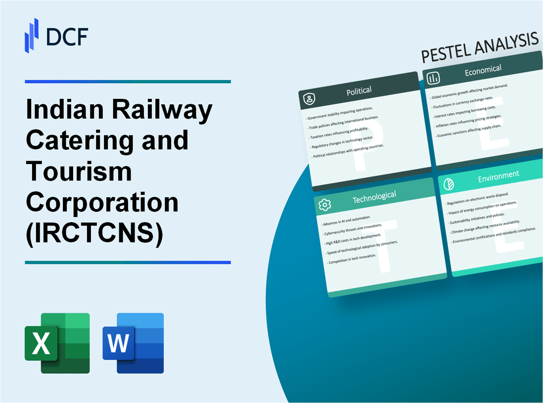 Indian Railway Catering & Tourism Corporation Limited (IRCTC.NS): PESTEL Analysis