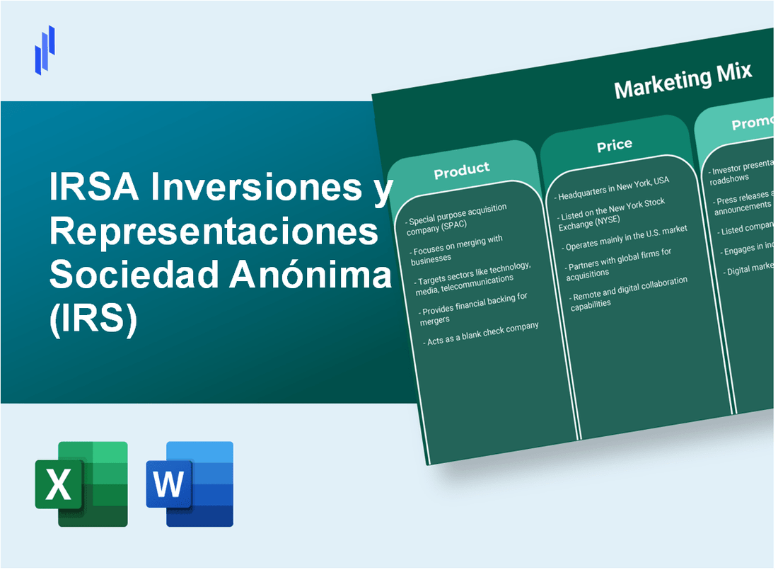 Marketing Mix Analysis of IRSA Inversiones y Representaciones Sociedad Anónima (IRS)