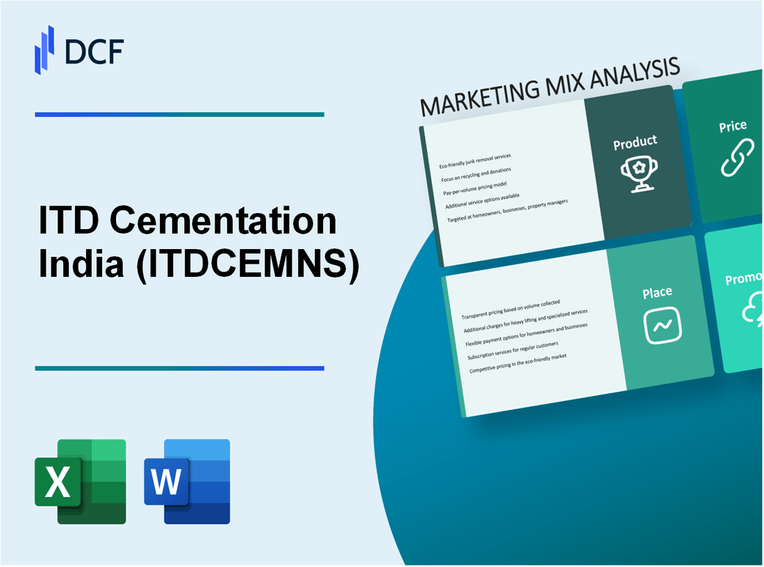 ITD Cementation India Limited (ITDCEM.NS): Marketing Mix Analysis