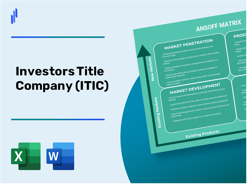 Investors Title Company (ITIC) ANSOFF Matrix