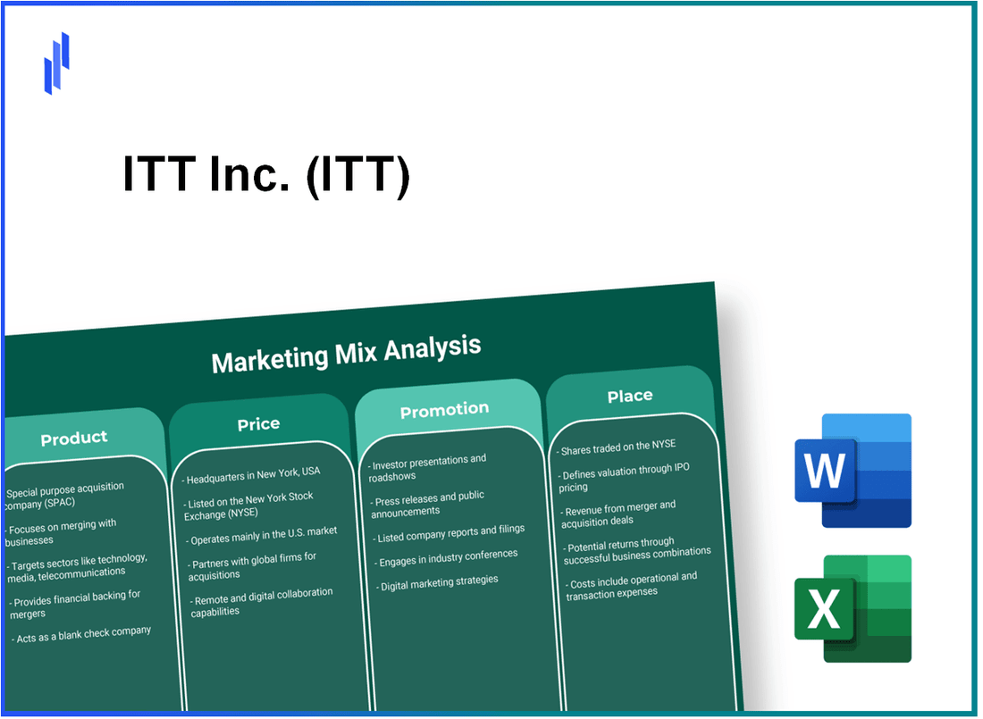 Marketing Mix Analysis of ITT Inc. (ITT)