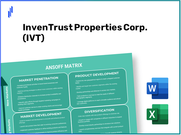 InvenTrust Properties Corp. (IVT)Ansoff Matrix