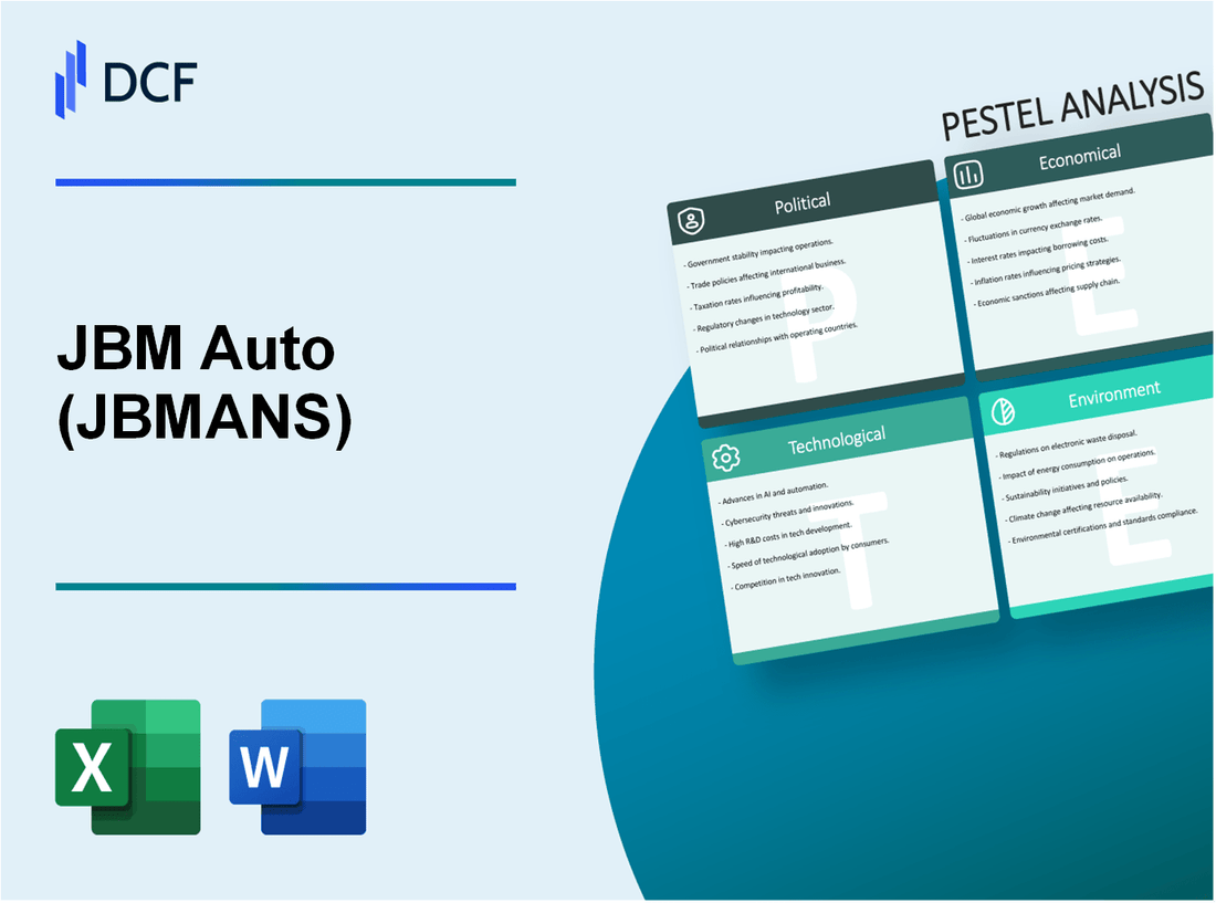 JBM Auto Limited (JBMA.NS): PESTEL Analysis