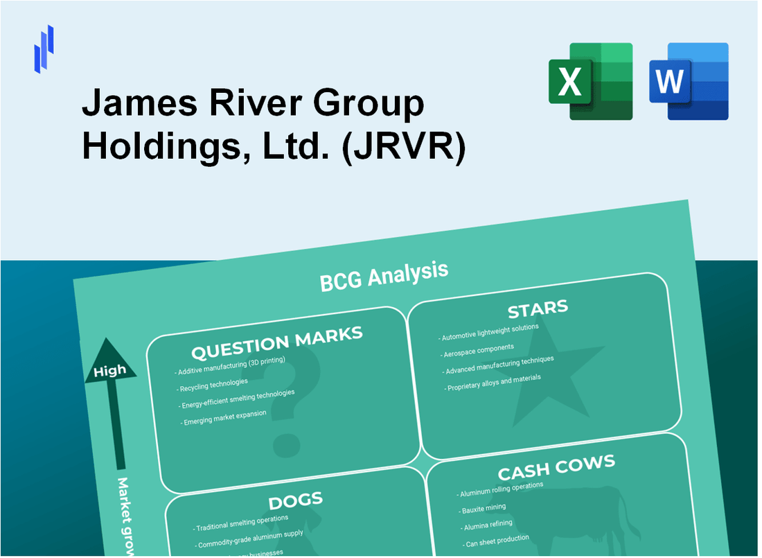 James River Group Holdings, Ltd. (JRVR) BCG Matrix Analysis