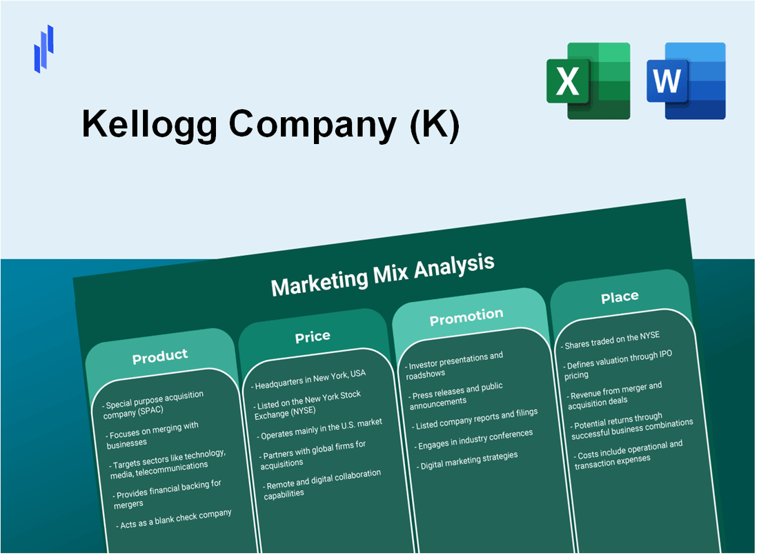 Marketing Mix Analysis of Kellogg Company (K)