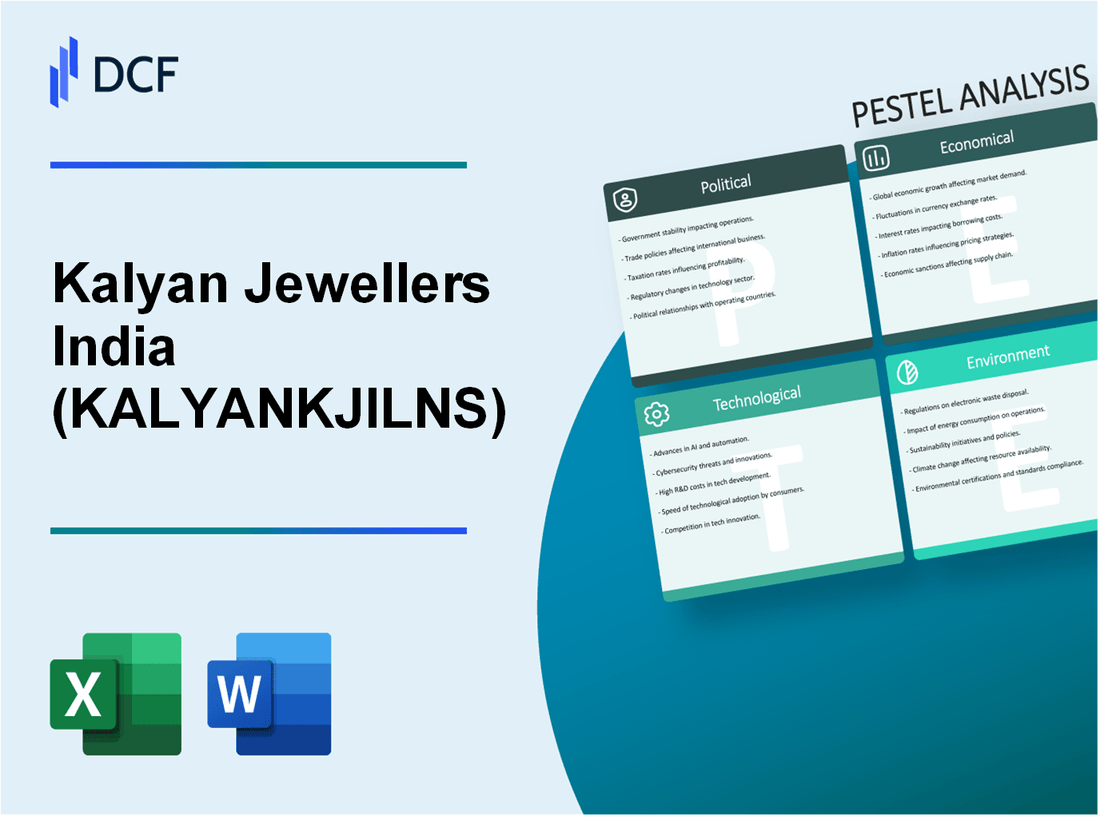 Kalyan Jewellers India Limited (KALYANKJIL.NS): PESTEL Analysis