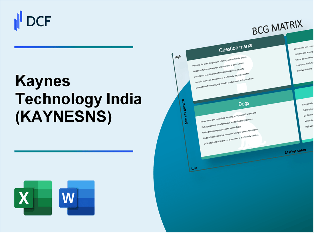 Kaynes Technology India Limited (KAYNES.NS): BCG Matrix