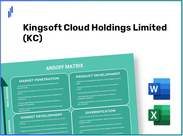 Kingsoft Cloud Holdings Limited (KC) ANSOFF Matrix