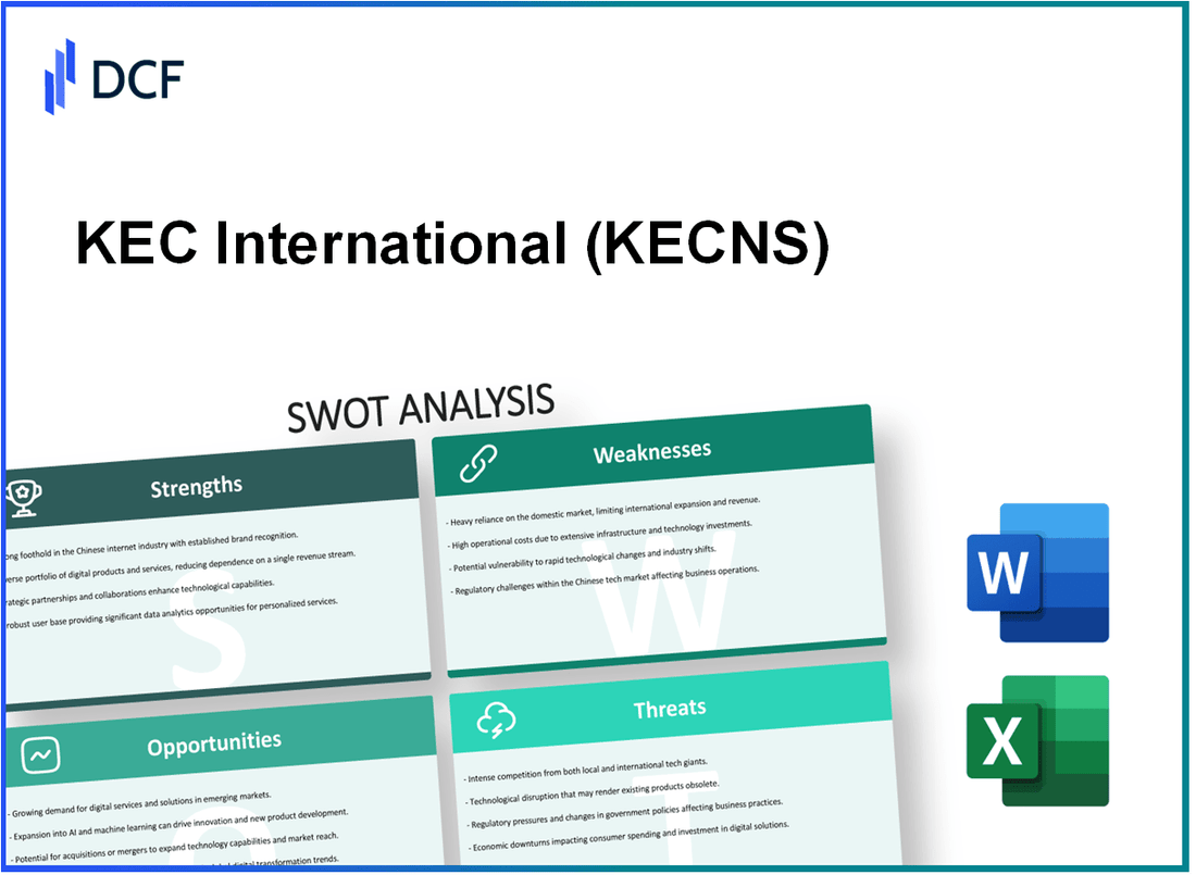 KEC International Limited (KEC.NS): SWOT Analysis